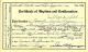 Harold Vernon Lyons Baptism & Confirmation Certificate